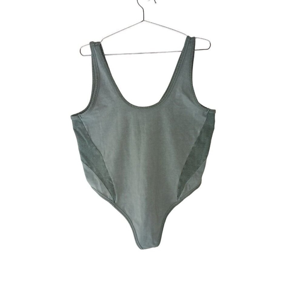 NWT Skims Outdoor Basics Tank Bodysuit SZ 4X in Blue Chalk - Picture 3 of 7